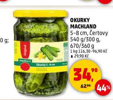 OKURKY MACHLAND 5-8 cm, 540 g