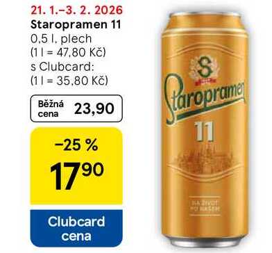 Staropramen 11, 0.5 l