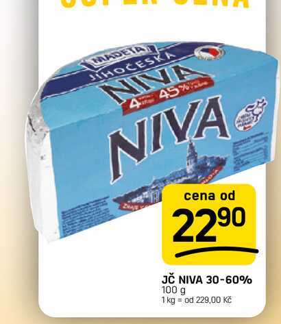 JČ NIVA 30-60% 100 g 