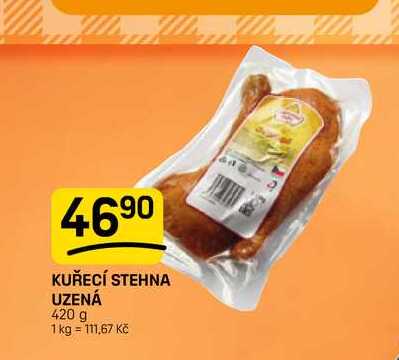 KUŘECÍ STEHNA UZENÁ 420 g 