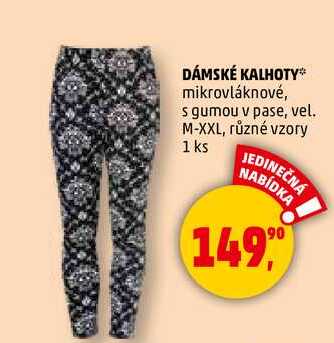 DÁMSKÉ KALHOTY, 1 ks 