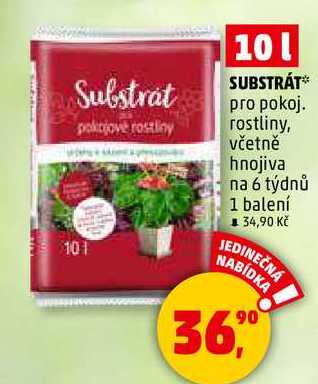 SUBSTRÁT, 10 l