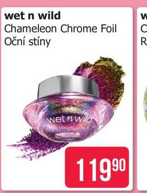 wet n wild Chameleon Chrome Foil Oční stíny 