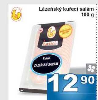 Lázeňský kuřecí salám 100 g 