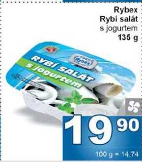 Rybex Rybí salát s jogurtem 135 g 