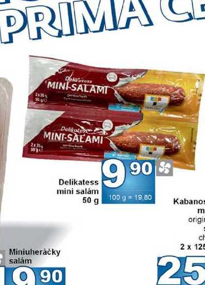 Delikatess mini salám 50g
