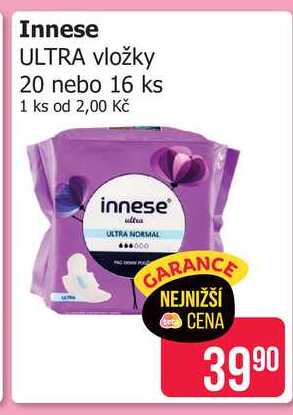 Innese ULTRA vložky 20 nebo 16 ks 