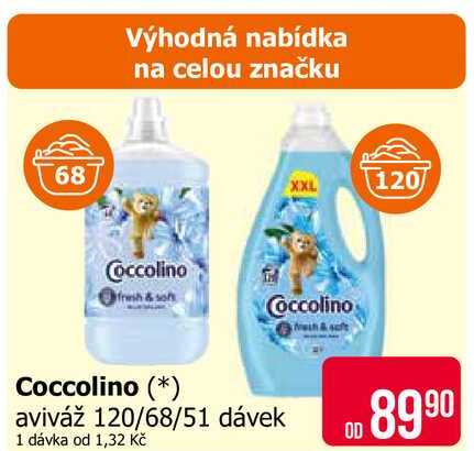 Coccolino aviváž 51 dávek