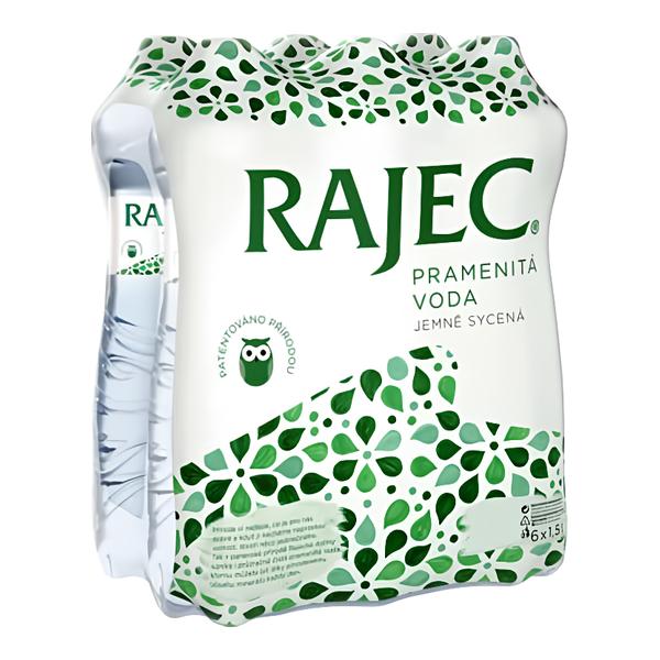 Rajec Pramenitá voda jemně sycená 6x1,5l