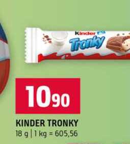 KINDER TRONKY 18 g