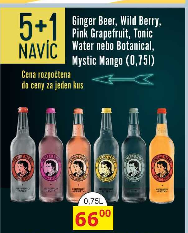 THOMAS HENRY tonic 0,75l