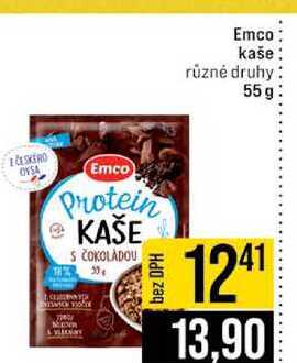Emco kaše různé druhy 55g