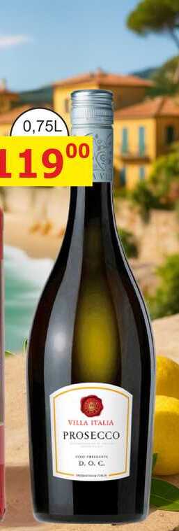 VILLA ITALIA PROSECCO D. O. C 0,75l