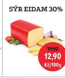 SÝR EIDAM 30% 100g 