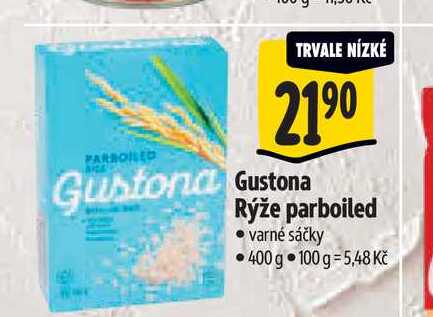   Gustona Rýže parboiled 400 g  