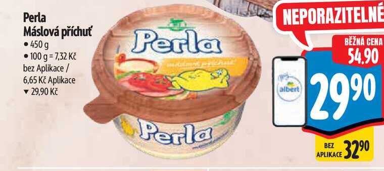 Perla Máslová příchuť 450 g  