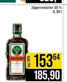 Jägermeister 35% 0,35l