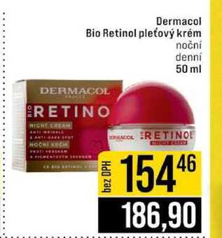 Dermacol Bio Retinol pleťový krém nočni denní 50 ml