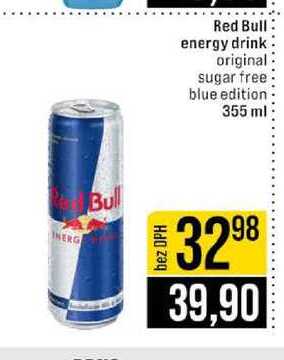 Red Bull energy drink original sugar free blue edition 355 ml 