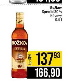 Božkov Speciál 30% Kávový 0,5l