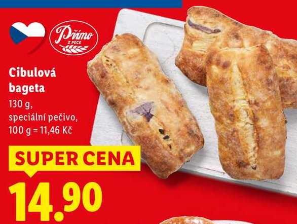 Cibulová bageta, 130 g