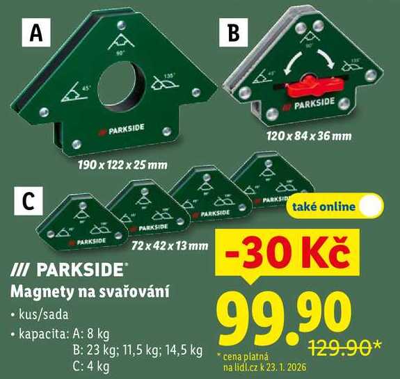 Magnety na svařování 