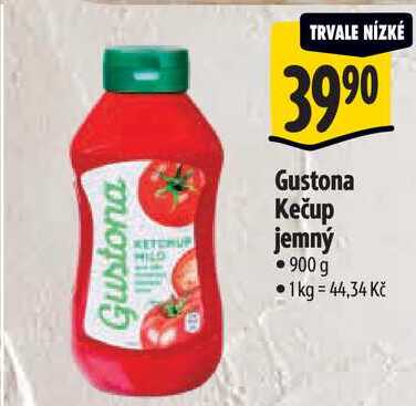 Gustona Kečup jemný, 900 g