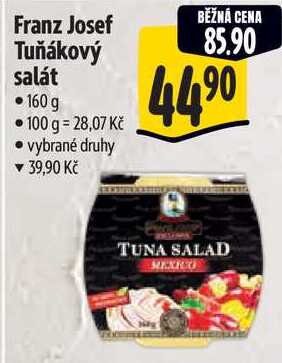 Franz Josef Tuňákový salát, 160 g