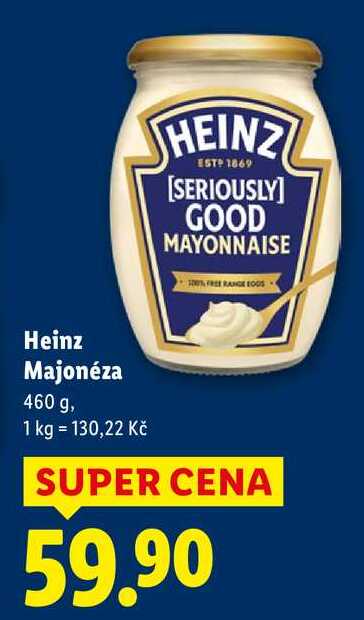 Heinz Majonéza, 460 g