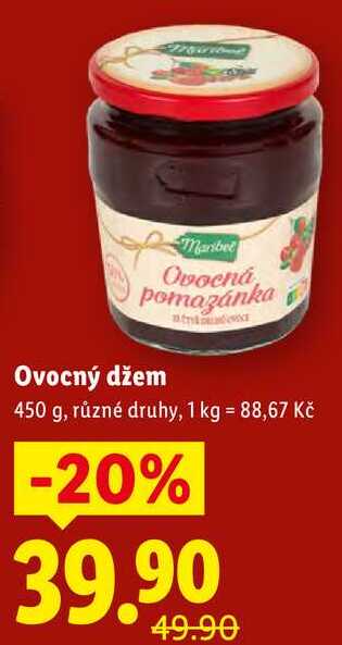 Ovocný džem, 450 g