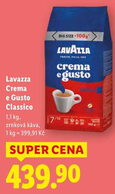 Lavazza Crema e Gusto Classico, 1,1 kg