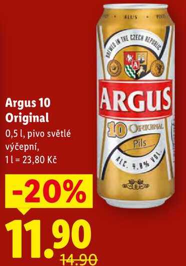 Argus 10 Original, 0,5 l