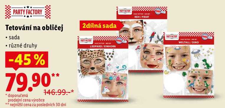 Tetování na obličej