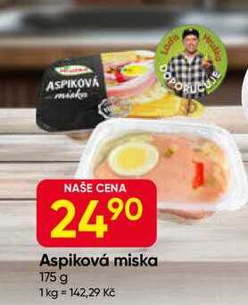Aspiková miska 175 g