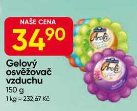 Arola Gelový osvěžovač vzduchu 150 g
