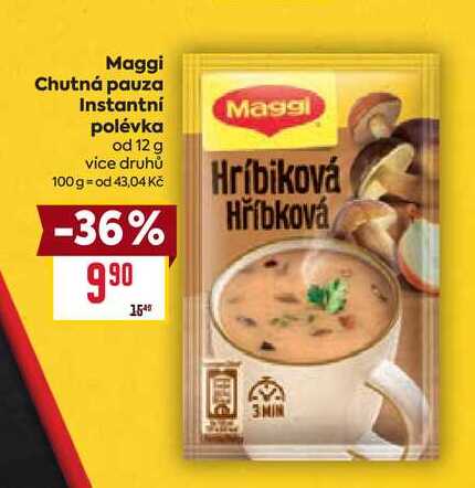 Maggi Chutná pauza Instantní polévka od 12 g
