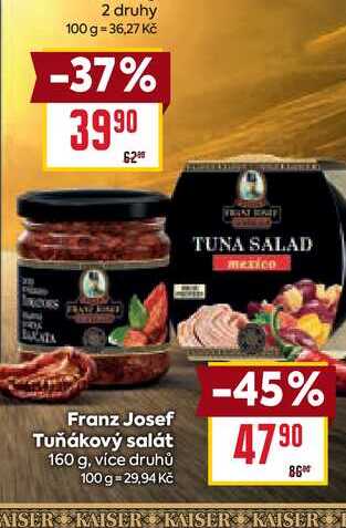 Franz Josef Tuňákový salát 160 g