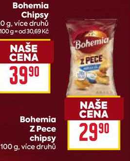 Bohemia Z Pece chipsy 100 g