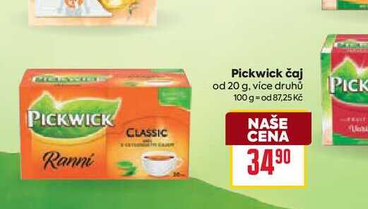 Pickwick čaj od 20 g