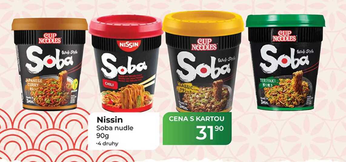 Nissin Soba nudle 90g  