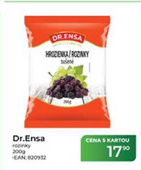 Dr.Ensa rozinky 200 g
