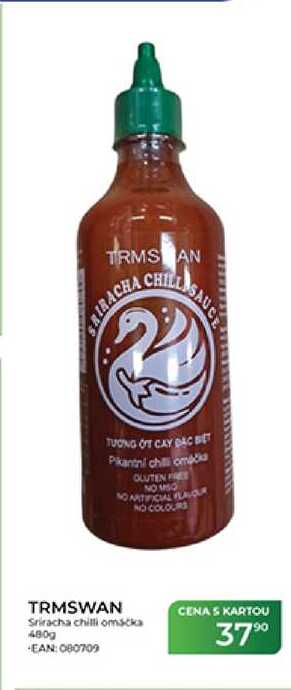 TRMSWAN Sriracha chilli omáčka 480g 