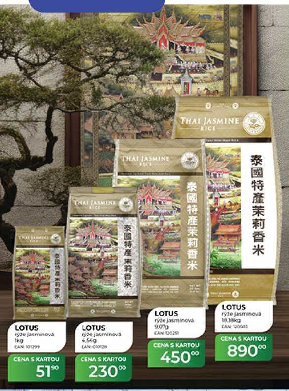 LOTUS rýže jasmínová 1 kg 
