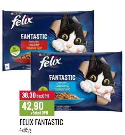 FELIX FANTASTIC 4x85g 