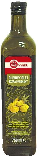 VÁŠ VÝBĚR Olivový olej, 750 ml