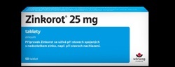 Zinkorot® 25 mg 50 tablet