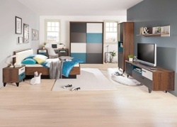 Pokoj pro mládež - regál