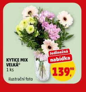 KYTICE MIX VELKÁ, 1 ks