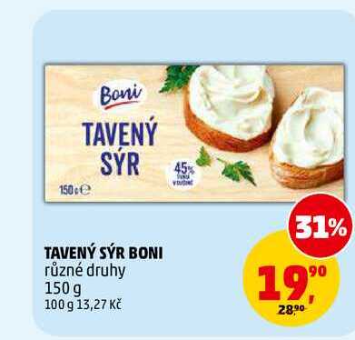TAVENÝ SÝR BONI, 150 g 