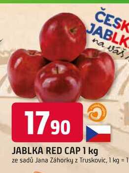 JABLKA RED CAP 1 kg